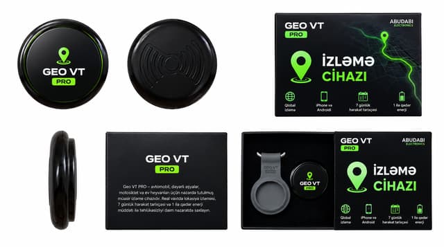 GEO VT PRO – Premium GPS İzləmə Cihazı — şəkil 1
