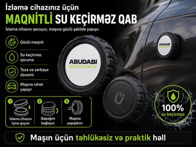 Yalnız maqnitli qab